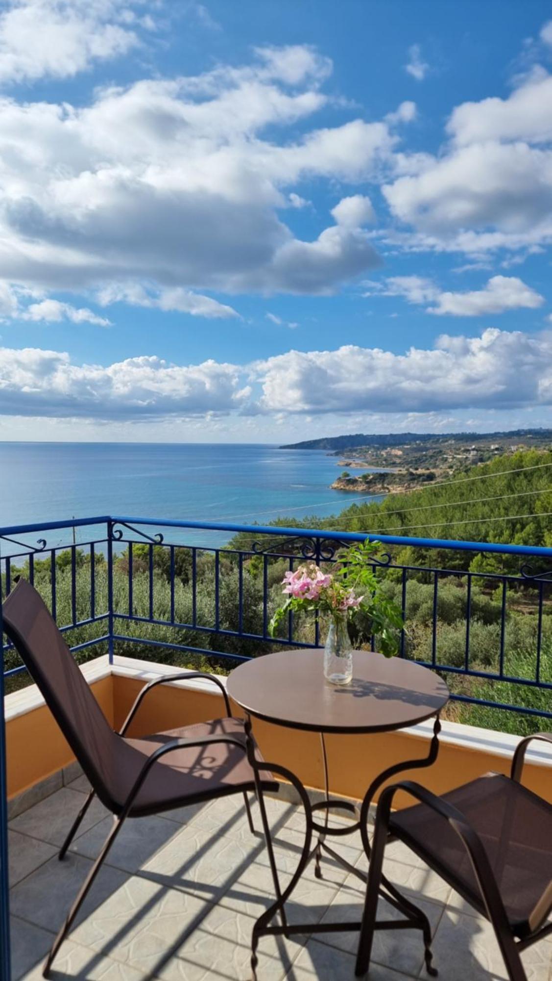 Afrato Village Sea View Apartments Trapezaki  Eksteriør bilde